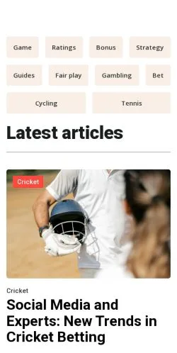 Preview of the betomino.com website, a media outlet in United States for sponsored articles