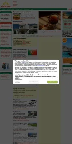 Anteprima del sito portugalnyt, media di Danimarca per articoli sponsorizzati