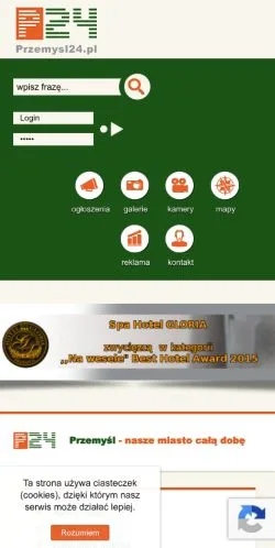 Podgląd witryny Przemyśl 24, medium z kraju Polska do artykułów sponsorowanych