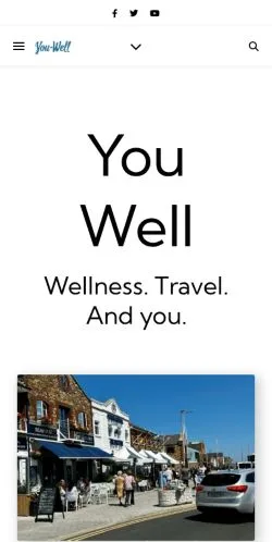 Anteprima del sito You Well, media di Regno Unito per articoli sponsorizzati