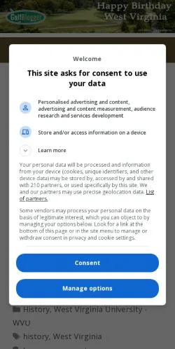 Anteprima del sito GolfBlogger, media di Stati Uniti per articoli sponsorizzati