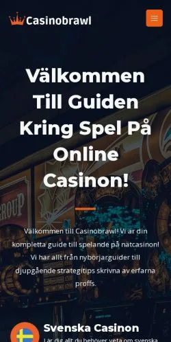 Podgląd witryny Casinobrawl, medium z kraju Szwecja do artykułów sponsorowanych