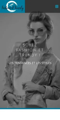Anteprima del sito Tendances Fashion Et Trendy, media di Francia per articoli sponsorizzati