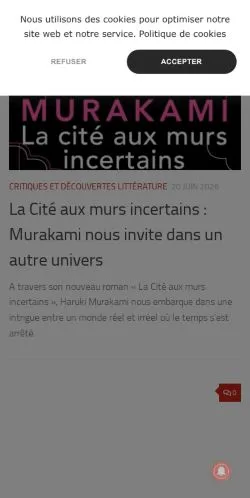 Anteprima del sito Journal Du Japon, media di Francia per articoli sponsorizzati