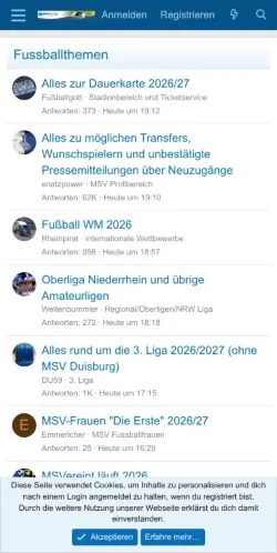 Anteprima del sito msvportal, media di Germania per articoli sponsorizzati