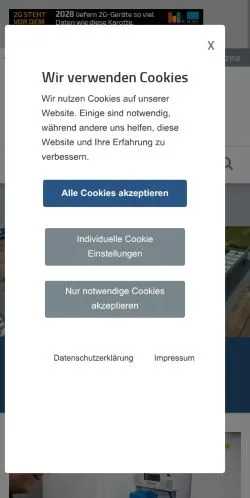 Anteprima del sito Energie, media di Germania per articoli sponsorizzati