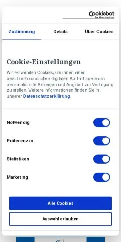 Aperçu du site Consumo, média de Suisse pour articles sponsorisés