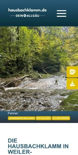 Anteprima del sito Hausbachklamm, media di Germania per articoli sponsorizzati
