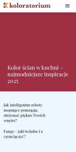Forhåndsvisning af Koloratorium, medie fra Polen til sponsorerede artikler