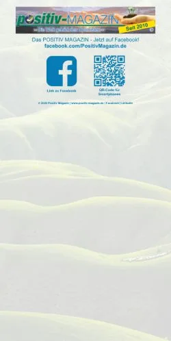 Anteprima del sito Positiv Magazin, media di Germania per articoli sponsorizzati