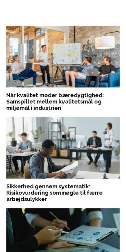 Anteprima del sito industriguiden.dk, media di Danimarca per articoli sponsorizzati