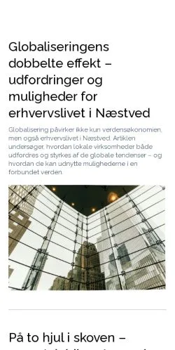 Anteprima del sito naestvedtid.dk, media di Danimarca per articoli sponsorizzati