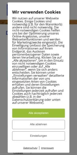 Anteprima del sito Jakobsweg Küstenweg, media di Germania per articoli sponsorizzati