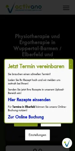 Voorbeeld van de site Activano, medium uit Duitsland voor gesponsorde artikelen