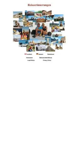 Podgląd witryny Vivien Und Erhard Travelogues, medium z kraju Niemcy do artykułów sponsorowanych