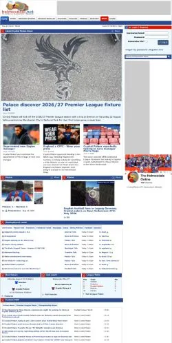 Anteprima del sito The Holmesdale Online, media di Stati Uniti per articoli sponsorizzati
