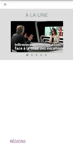 スポンサード記事向けのフランスメディア、Demainのサイトプレビュー