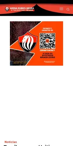 Anteprima del sito Arena Rubro-Negra, media di Portogallo per articoli sponsorizzati