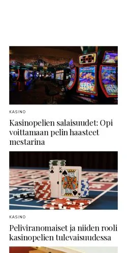 스폰서 기사용 핀란드 매체 gamebay.fi 사이트 미리보기