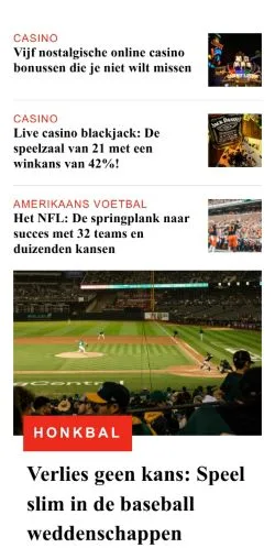 Anteprima del sito weddenhoster.nl, media di Paesi Bassi per articoli sponsorizzati