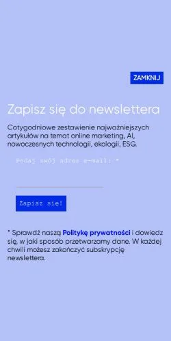 Preview of the Gomobi website, a media outlet in Poland for sponsored articles