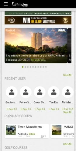 スポンサード記事向けのアメリカ合衆国メディア、4molesのサイトプレビュー