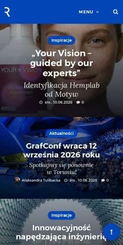Anteprima del sito Grafmag, media di Polonia per articoli sponsorizzati