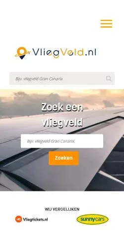 Anteprima del sito Vliegveld, media di Paesi Bassi per articoli sponsorizzati
