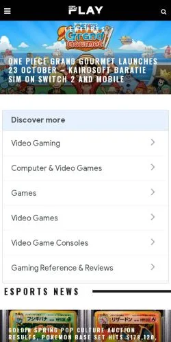 Anteprima del sito STG Play, media di Stati Uniti per articoli sponsorizzati