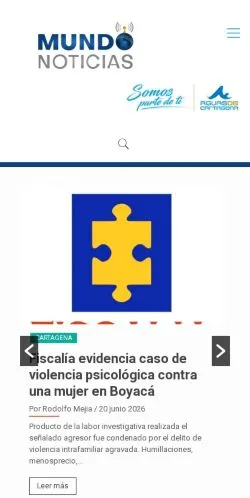 Anteprima del sito Mundo Noticias Cartagena, media di Spagna per articoli sponsorizzati