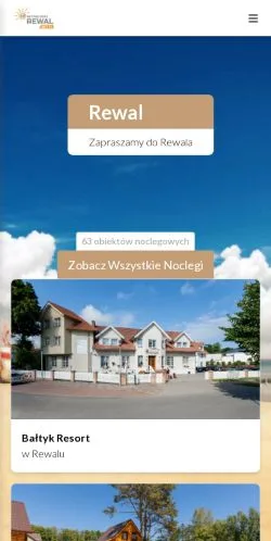 Sponsorlu makaleler için Polonya medyası Rewal sitesinin önizlemesi