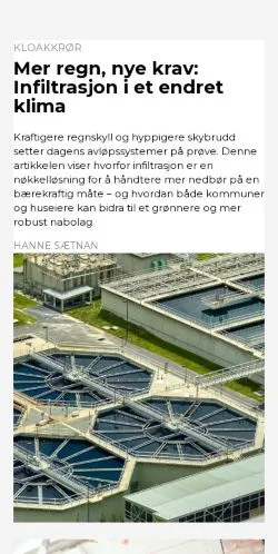 Anteprima del sito bygginformasjon.com, media di Norvegia per articoli sponsorizzati