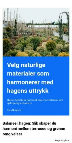 Aperçu du site godhage.com, média de Norvège pour articles sponsorisés