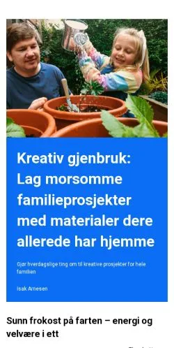 Podgląd witryny nettguider.com, medium z kraju Norwegia do artykułów sponsorowanych