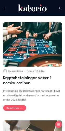 Anteprima del sito Gamblaren, media di Svezia per articoli sponsorizzati