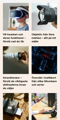 Anteprima del sito tekniskaknep.se, media di Svezia per articoli sponsorizzati