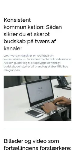 Anteprima del sito nemreklame.dk, media di Danimarca per articoli sponsorizzati
