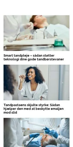 Podgląd witryny tandmagi.dk, medium z kraju Dania do artykułów sponsorowanych
