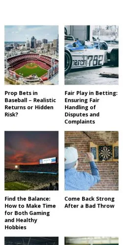 Förhandsvisning av webbplatsen zoneofbets.com, medium i USA för sponsrade artiklar