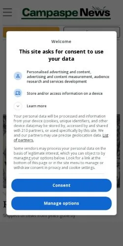 Anteprima del sito Campaspe News, media di Australia per articoli sponsorizzati