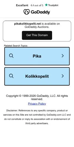 Vista previa del sitio Pikakolikkopelit, medio de Finlandia para artículos patrocinados