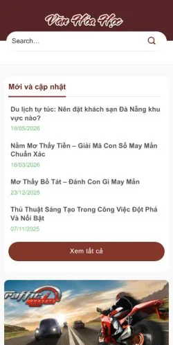 Anteprima del sito Trung Tâm VHH, media di Vietnam per articoli sponsorizzati