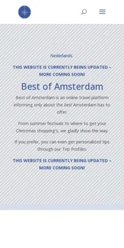 Anteprima del sito Best Of Amsterdam, media di Stati Uniti per articoli sponsorizzati