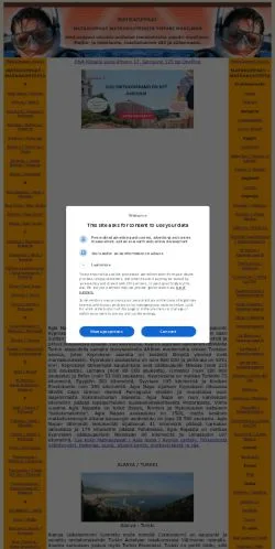 Podgląd witryny MatkaOppaat, medium z kraju Finlandia do artykułów sponsorowanych