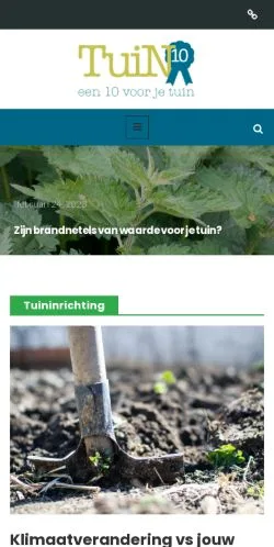 Anteprima del sito Tuin10, media di Paesi Bassi per articoli sponsorizzati