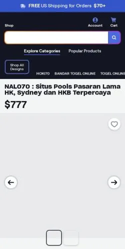Anteprima del sito NALO70, media di Stati Uniti per articoli sponsorizzati