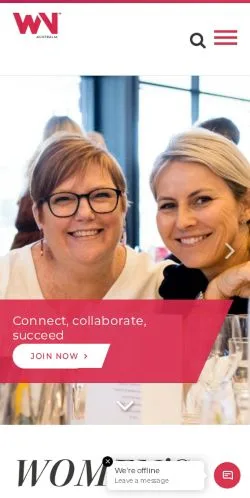 스폰서 기사용 오스트레일리아 매체 Women's Network Australia 사이트 미리보기