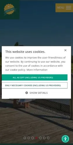 Anteprima del sito erwachsenenhotels, media di Germania per articoli sponsorizzati