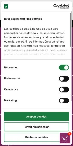 Anteprima del sito CPA Online, media di Spagna per articoli sponsorizzati