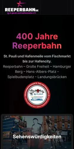 Forhåndsvisning af Reeperbahn Hamburg, medie fra Tyskland til sponsorerede artikler
